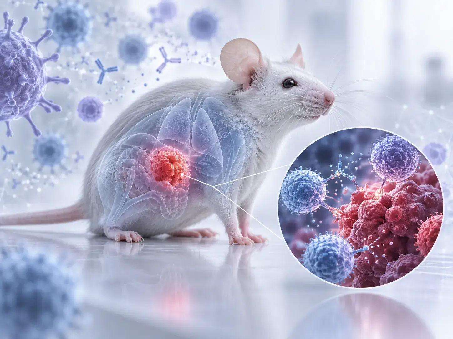 Oncology research supporting syngeneic tumor model studies