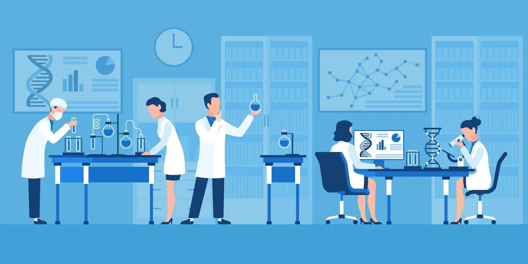 Digital dashboard visualising chemical development milestones and live project metrics.
